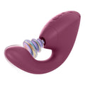 Womanizer Next Duo Dusty Pink with pleasure air technology curved head