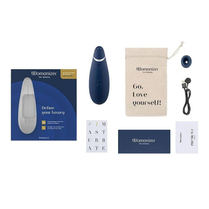 Lady Jane Adult Sex Shop | Womanizer Premium 2 - Blueberry | Adult Sex Toys For Women, Brand_Womanizer, Category_Sex