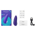 Womanizer Starlet 3 indigo clitoral stimulator with purple silicone and intensity levels