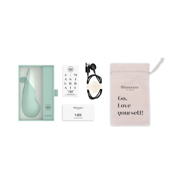 Lady Jane Adult Sex Shop | Womanizer Vibe Clitoral Vibrator Sage