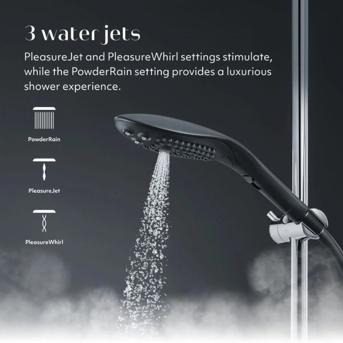 Lady Jane Adult Sex Shop | Womanizer Wave Shower Head - Black