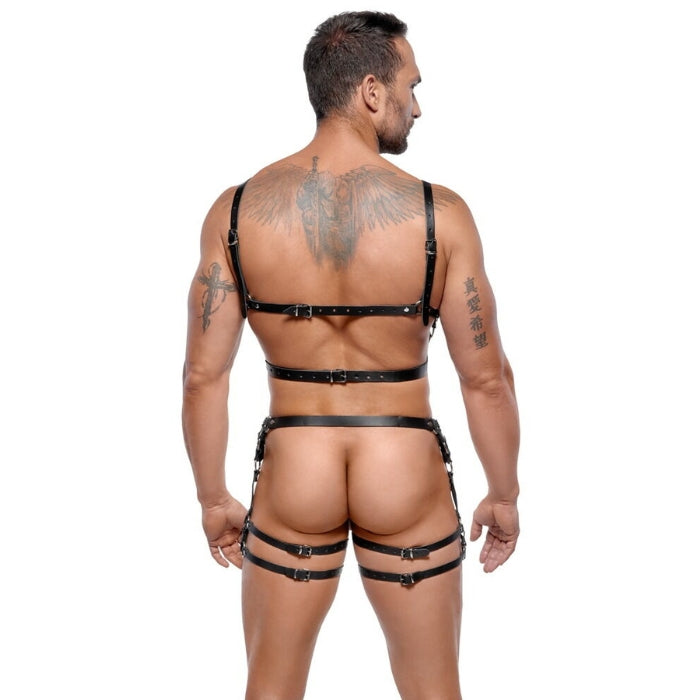 Lady Jane Adult Sex Shop | Zado Leather Harness Set