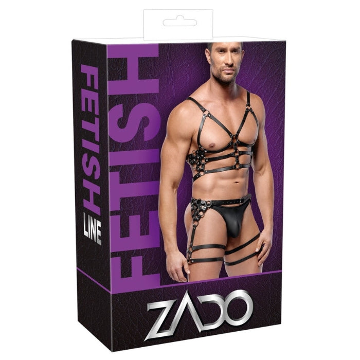 Lady Jane Adult Sex Shop | Zado Leather Harness Set