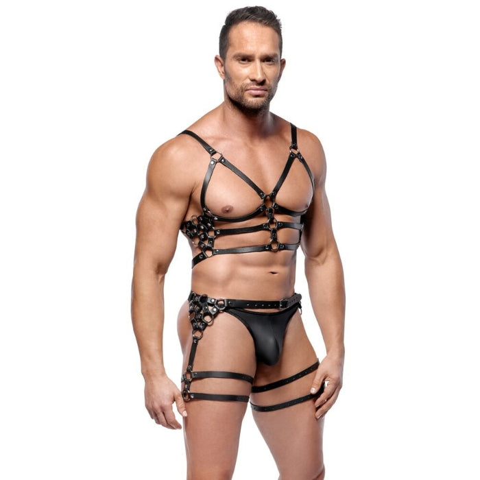 Lady Jane Adult Sex Shop | Zado Leather Harness Set