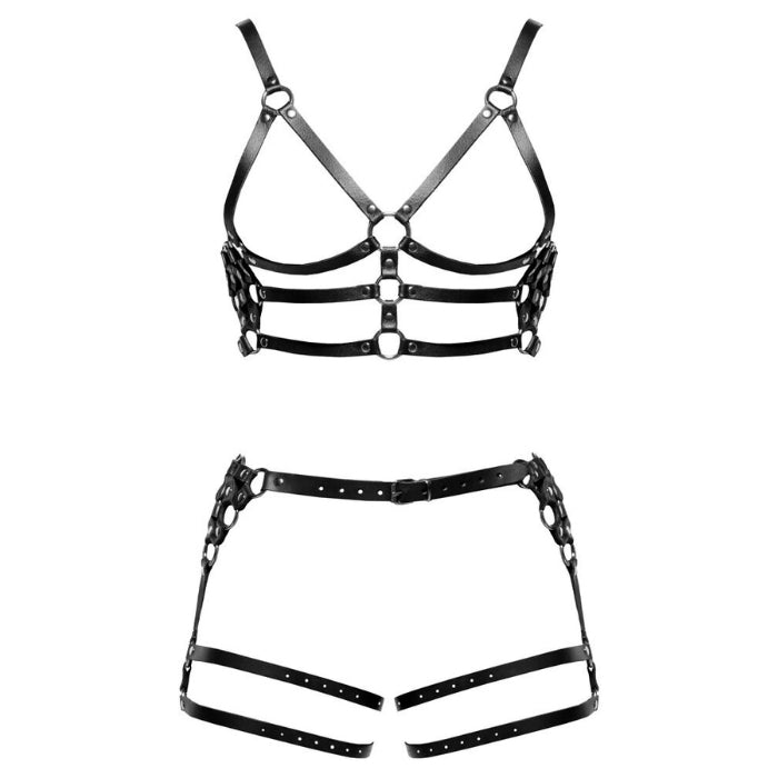 Lady Jane Adult Sex Shop | Zado Leather Harness Set