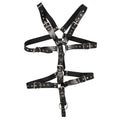 Lady Jane Adult Sex Shop | Zado Male Leather Harness - Black