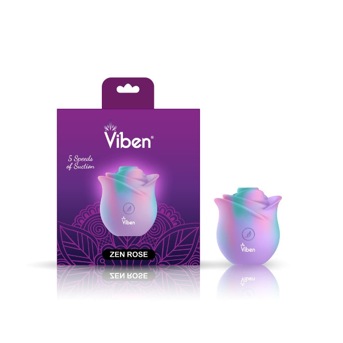 Lady Jane Adult Sex Shop | Zen Rose Rose Clitoral Sucker - Unicorn