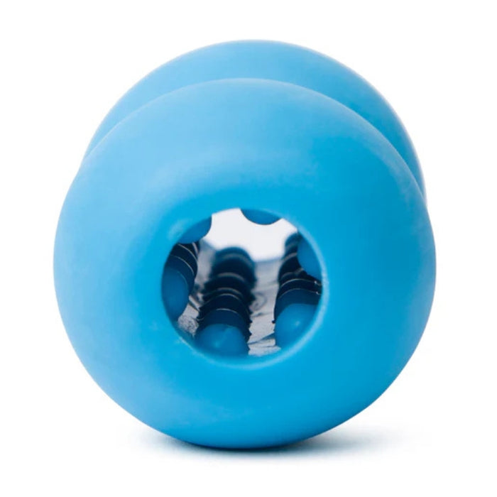Lady Jane Adult Sex Shop | Zolo Mini Double Bubble Masturbator - Blue