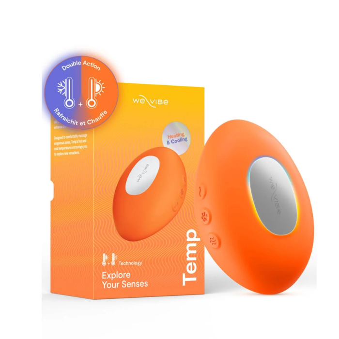 We Vibe Temp Tangerine Clitoral Vibrator (USB)