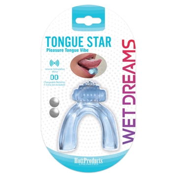 Star Wet Dream Mini Tongue Vibrator Blue