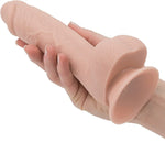 The Addiction Mark is a realistic 7.5 inch veiny dildo with balls that has the girth and length that will please just about anyone, with a strong suction cup this product is bendable and stays in place when needed. It will stay in any position you put it in. The weight and flexibility adds to the realism of this dildo. Utilize the suction cup, which will free up your hands for more exciting things like pleasing yourself or for your partner.