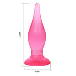 Add some gorgeous anal stimulation to your sexy toy box with this high quality PVC anal plug. This toy has a tapered tip for easy insertion, a bulbous body and a flared base for safe and secure anal play.