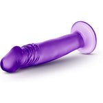 This sweet and small 6 inch suction cup dildo delivers realistic stimulation in a stunning coloured package. Perfectly sized for comfortable, thrilling sensation. This dong s sturdy suction cup base holds firmly to any smooth surface and will remain in the position applied or you can wear it in a