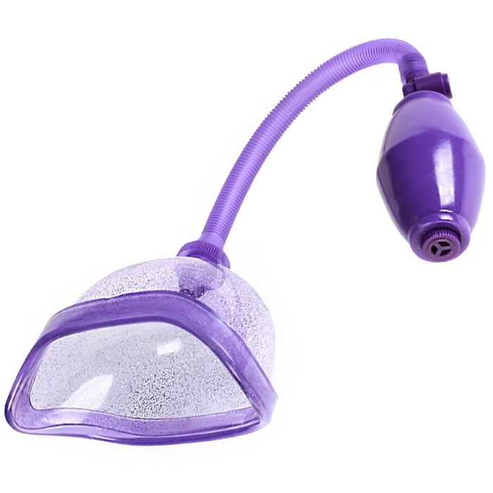 The Bad Kitty Female Pump works by the sensitivity is heightened as your labia area enlarges and engorges, for the ultimate in pleasure and visual stimulation. Fit the ergonomic cylinder over your labia area and squeeze the medicine ball style pump.