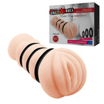 Realistic Vagina Masturbator and feel the ribbed design rub and grab your shaft. Delivering a tight grip for intense stimulation, this sensational sleeve with 3 rings to tighten the tunnel is perfect for taking your masturbation to new heights of pleasure.