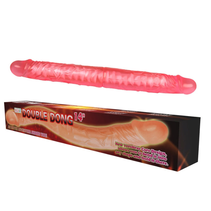 Baile Double Dildo Dong - Light 14 inch