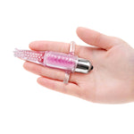 Able to stimulate anywhere your fingers can reach, this discreet finger vibrator slides on like a ring for teasing and arousing anywhere you like. Small enough to be hidden in a pocket, purse, or bedside drawer, this tiny teaser still packs a lot of power and has a sturdy support, plus this vibrator is soft and pliable, making it ideal for sex.