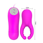 Experience intense stimulation and powerful orgasms with this silicone clitoral stimulator. With the specially designed ears, it's able to clip on nipples, a penis or to the side of your clitoris for unbeatable pleasure. With 12 vibration speeds, you won't want to put it down.