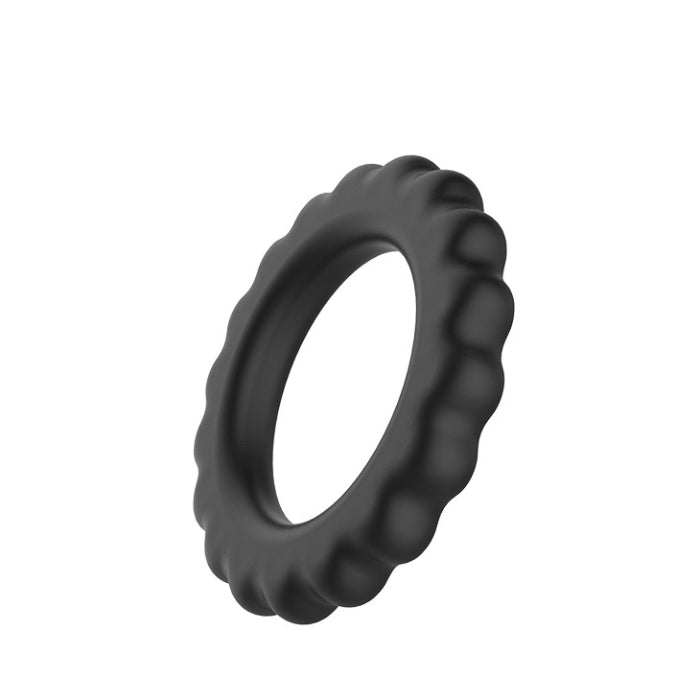 This super stretchy and strong cock ring provides a comfortably snug fit with body safe materials. Just place the ring at the tip of an erect or semi erect penis and roll the ring down to the base of the penis and start banging your partner. The ring can easily be adjusted for comfort.