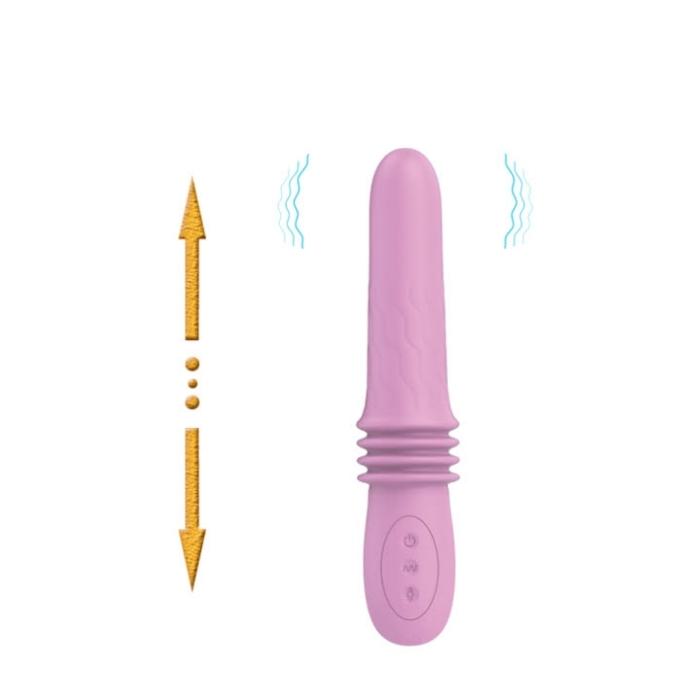 This luxuriously lifelike stimulation and thrusting design with powerful vibrations straight to your sweet spots with 12 different vibration modes and 4 thrusting modes, for mind-blowing blended bliss. Made from soft, skin-safe silicone, this USB rechargeable vibrator offers pleasurable playtimes. It's also fully waterproof and ready to hop into the bath or shower with you for slippery sessions.