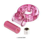 Baile Vibrating Cock Ring - Pink Lion