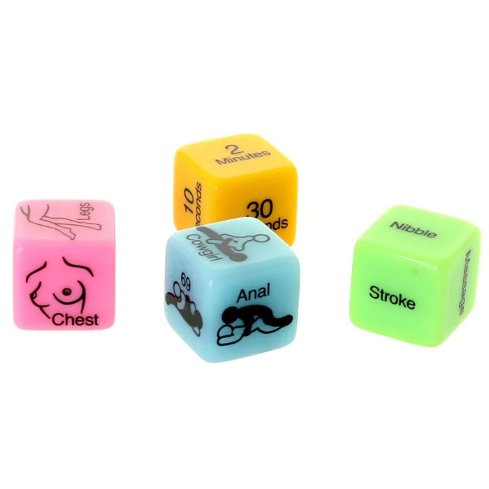 Behind Closed Doors collection, the 4 Sex Dice Game will make absolutely, positively sure that regardless of who rolls or what turns up, good times are definitely in line!