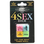 Behind Closed Doors collection, the 4 Sex Dice Game will make absolutely, positively sure that regardless of who rolls or what turns up, good times are definitely in line!