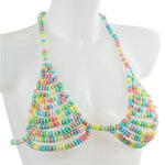 Candy Edible Bra! Multi-flavored candy in a one-size-fits-most bra.
