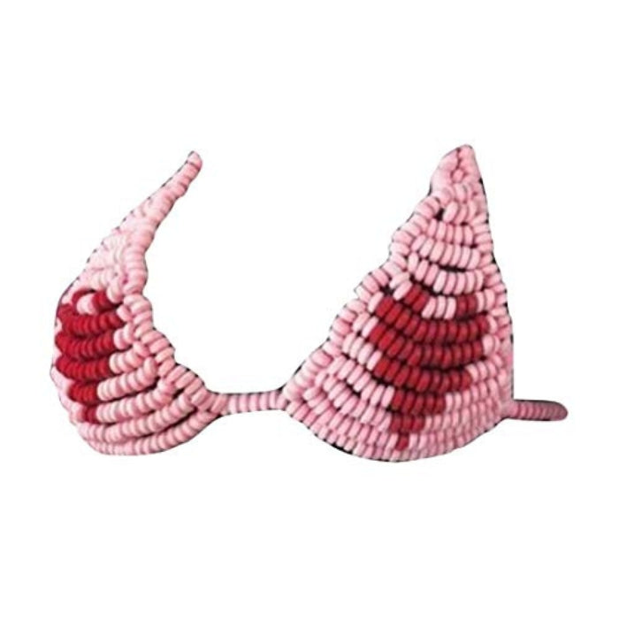 Candy Bra for Lovers! Heart shape design and tasty treat.