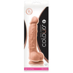Colours Dual Density 5 inch Dildo - Light Colours Dual Density is two layers of dreamy pleasures. Firm on the inside, soft on the outside. Strong suction cup, platinum grade silicone and suitable for all lubricants. just like real, but better.