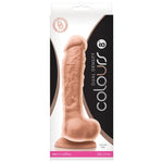 Colours Dual Density 8 inch Dildo - Light. Colours Dual Density is two layers of dreamy pleasures. Firm on the inside, soft on the outside. Strong suction cup, platinum grade silicone and suitable for all lubricants. just like real, but better.