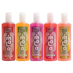 Hot Motion Lotion is a unique lotion that warms to the touch and heats up when blown on. Hot Motion Lotion comes in four assorted flavors: Hot Cherry, Hot Strawberry, Hot Passion Fruit and Hot Tropical and Hot Mango.