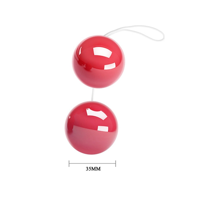 Duo Kegel Balls - Pink with String