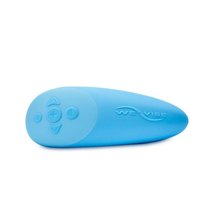 Blue - We-Vibe Chorus Squeeze Remote was designed with the most natural human response in mind. With a touch sensitive, squeeze remote control designed to be activated and controlled based on the tightness of your squeeze, you no longer have to worry about small button control. 100% Waterproof. USB rechargeable. Remote control and We-connect control with your smartphone no matter the distance. You can connect more than one We Vibe toy on your app and let the games begin.