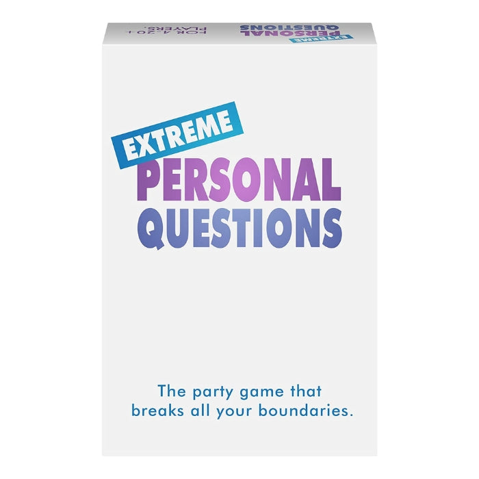 Extreme Personal Questions - Game cards