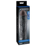 Developed as a safe, affordable, non-surgical alternative to expensive medical procedures and pills, your Fantasy X-tension will give you a bigger, thicker penis! Perfect for men with ED and midway performance problems, your new enhancer will deliver results that both partners will love! The Mega 3" Extension is a customizable extension that can be easily trimmed at the base for a perfect fit. It's super-stretchy to accommodate most sizes and snug, one size fits most.