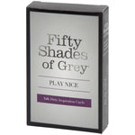 Fifty Shades Of Grey Talk Dirty Cards - Play Nice