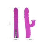 The Flex is designed with a shaft for insertion that rotates as well as an up and down motion which can be switched between 8 vibration modes. The external attachment has raised flaps to stimulate the clitoris with 5 different modes. For ladies looking for something a little different. USB recharageble, waterproof and made from a body safe silicone.