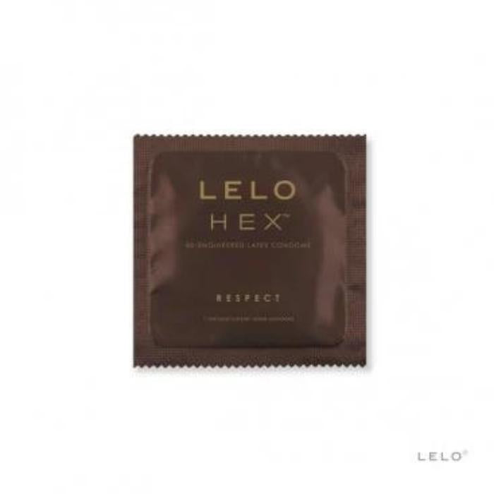 Lelo Hex Respect XL large condoms offer incredible durability, strength, and flexibility for bigger sizes to experience all the comfort and protection our advanced technology has to offer. The special design makes them resealable for extra protection.