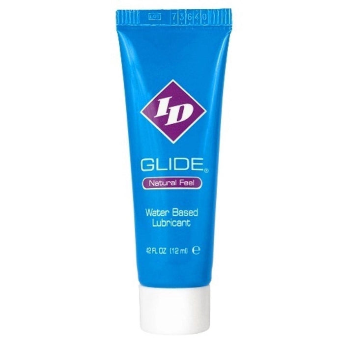 ID Glide is one of our most popular lubricants, provides you with all the moisture you could ask for in a water-based lubricant! Use it during intimate moments between you and your partner for an exceptional sensual experience. ID Glide is condom compatible. Safe to use with your adult toys and highly recommended. Non staining. FDA approved.