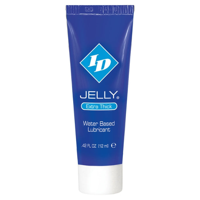 Thick and cushiony, this lubricant makes a great companion for your toys. With its ability to adhere readily to surfaces and the excellent slip it provides, ID Jelly will surely become one of your favorite choices when it comes time for playing with your toys. You'll find that this lubricant is a superb choice whether you are engaging in anal sex, vaginal sex, having some fun with toys, or just enjoying some solo action. 12ml
