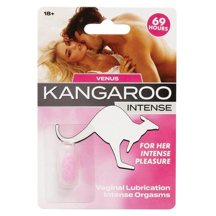 Kangaroo's premium blend has been scientifically designed for women to increase pleasure and performance. Kangaroo is formulated to promote vaginal lubrication and enhance longer & more frequent orgasms.