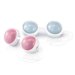 Lelo Luna Beads, kegal balls. Exercise those muscles ladies, tightening your pelvic floor will support a better orgasm, make you feel tighter for him and in return he will also feel larger for you. Win, win situation really. Use with the Interchangeable silicone connectors or as erotic beads without the connector. The Lelo Classic Luna Beads have 4 weighted balls.