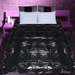Lux Fetish Massage Sheet Bed Vinyl - Black