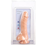 Maia Kyle Realistic Silicone 8 inch Dildo -  Flexible and realistic dildo with life like construction with textured veins. Included is a sturdy, durable and strong suction cup base and it is harness compatible.