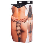 This long sexy tail is made of realistic brown and beige man made fur, it is topped by a smooth glass anal plug, perfectly sized for pleasure. The tapered tip and classic shape helps it insert easily and stay in place as you wiggle and move.