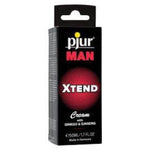 Pjur Man Xtend Cream is designed with mens intimate skin care in mind. With regular use it can help improve blood circulation, as well as the firmness of your erection. Xtend is a water based massage cream with ginkgo and ginseng extracts which can have stimulating effects.