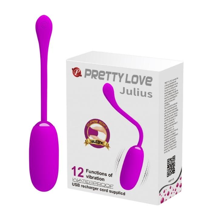 Pretty Love Egg Bullet Vibrator - Julius Purple