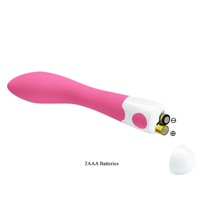 Enjoy endless nights of unbelievable pleasure with this 30 function curved G-spot vibrator. This sex toy is shaped with a rounded and slightly bulging head that will provide intense stimulation for all of your pleasure points. You'll find yourself desperate for more as soon as you're done, but don't worry, with 30 different vibration modes, you can go all night long.