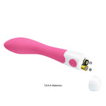 Enjoy endless nights of unbelievable pleasure with this 30 function curved G-spot vibrator. This sex toy is shaped with a rounded and slightly bulging head that will provide intense stimulation for all of your pleasure points. You'll find yourself desperate for more as soon as you're done, but don't worry, with 30 different vibration modes, you can go all night long.